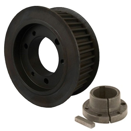 Martin Synchronous Pulley, 1 in. Belt Width, 1/2 Inch Belt Pitch, H Belt Style 36H100 SK